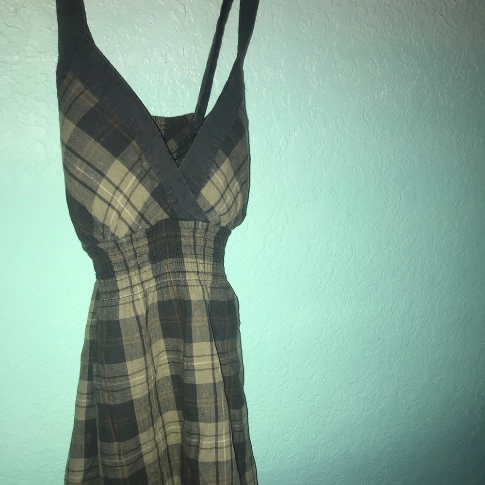 Plaid tank top